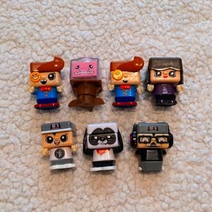 💥3/$15💥FGTeeV Micro Stax figures and Great White Lexi Shark girl-pink